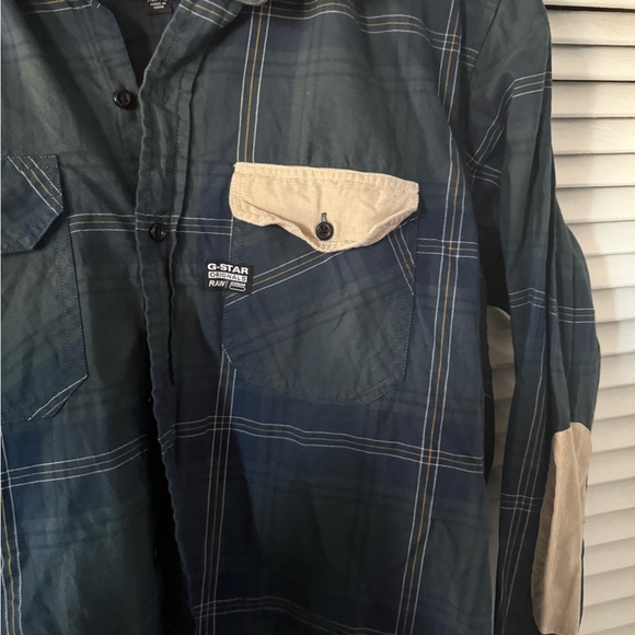 G-Star Navy Checkered Shirt - Picture 4 of 4